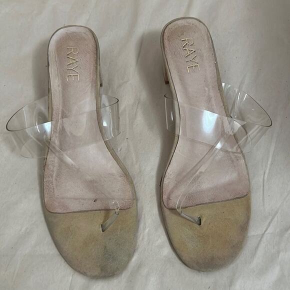 RAYE NOVA NUDE SANDALS SIZE 8‎ - Picture 1 of 3